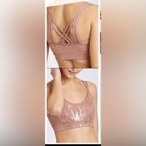 JoyLab Seamless Mauve Sports Bra